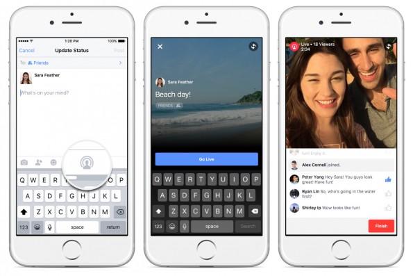 Facebook ya es como Periscope: cualquiera puede emitir vídeo en directo